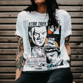 Imagen del producto Star Trek - Camiseta retro Warp 1 blanca