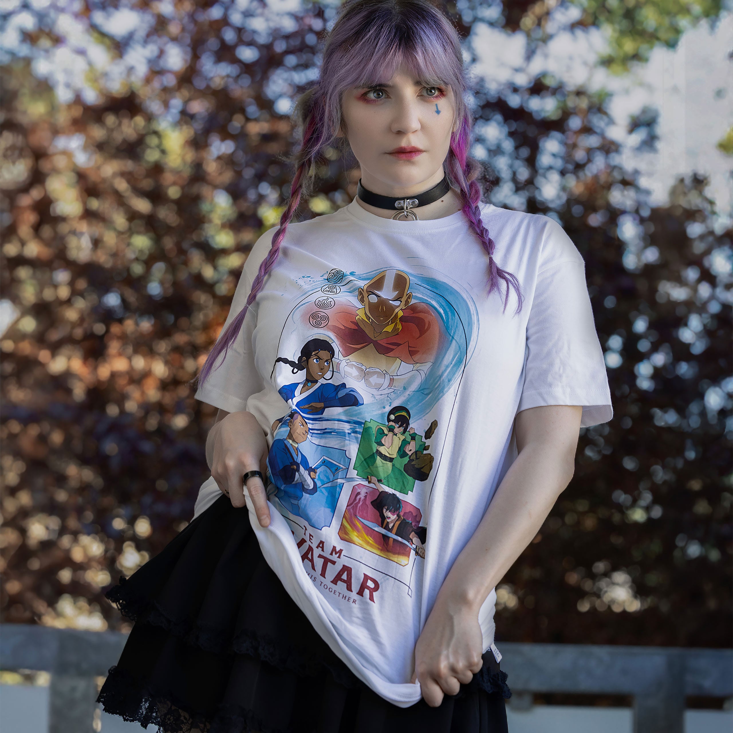 Imagen del producto Camiseta Team Avatar blanca