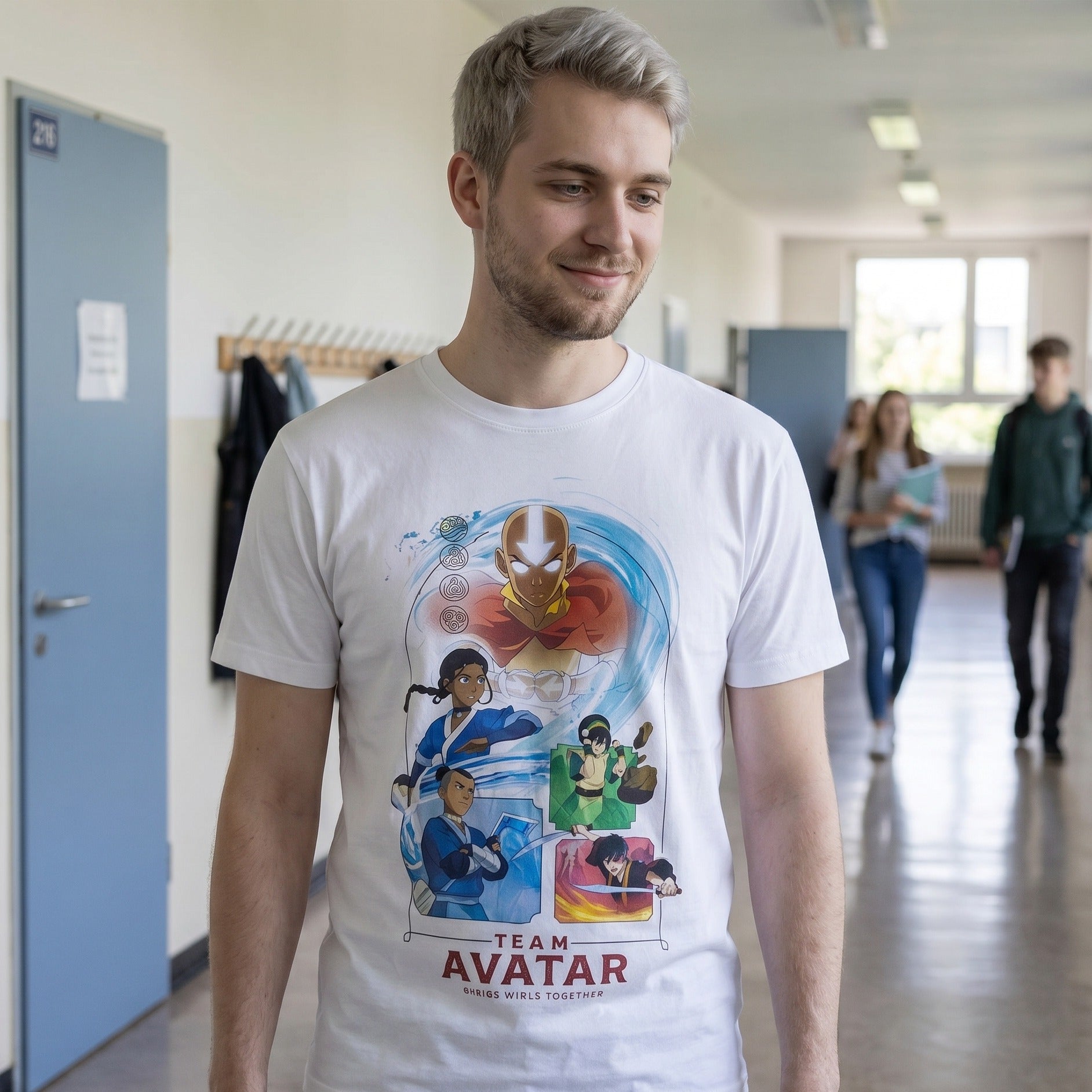 Imagen del producto Camiseta Team Avatar blanca