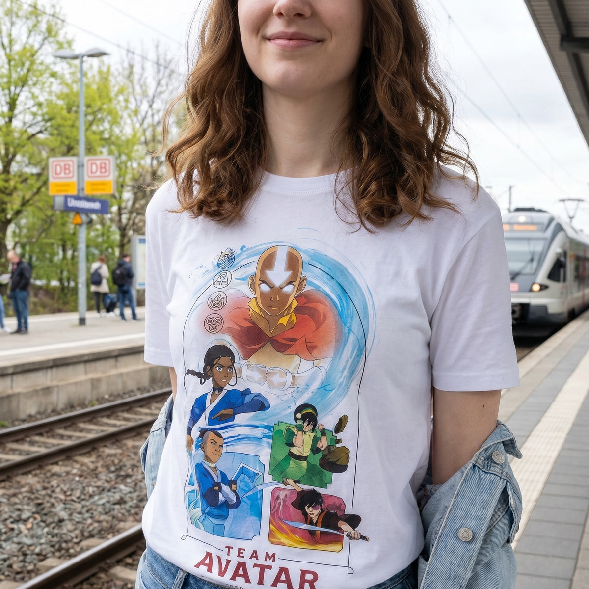 Imagen del producto Camiseta Team Avatar blanca