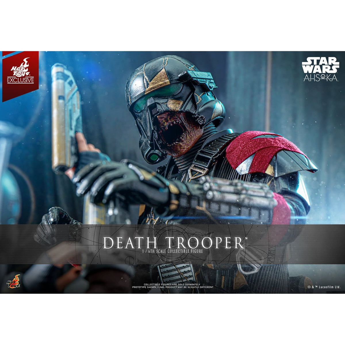 Imagen del producto Star Wars: Ahsoka - Figura de Acción Death Trooper Masterpiece 1:6
