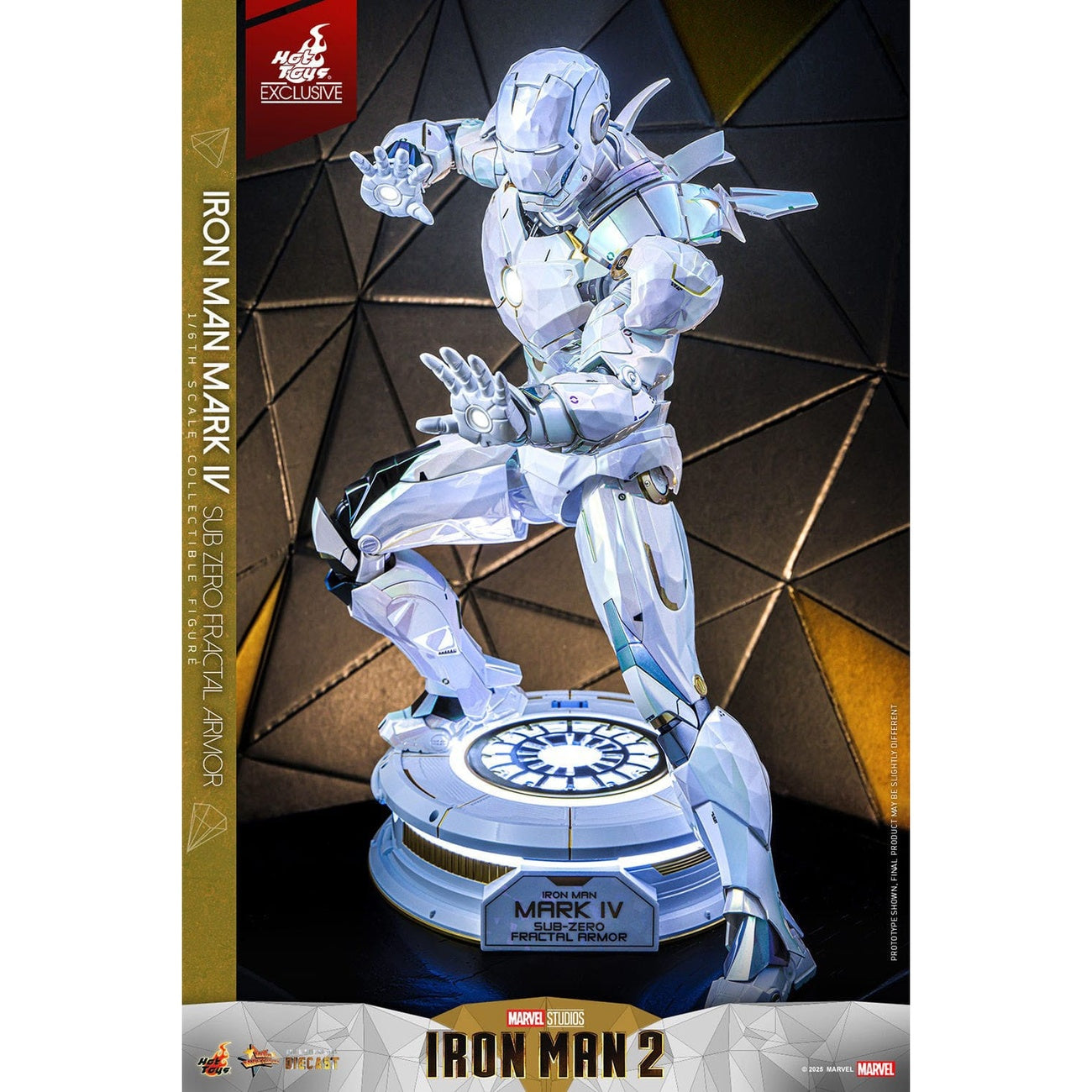 Imagen del producto Iron Man - Figura de acción Iron Man Mark IV Masterpiece 1:6 Exclusiva
