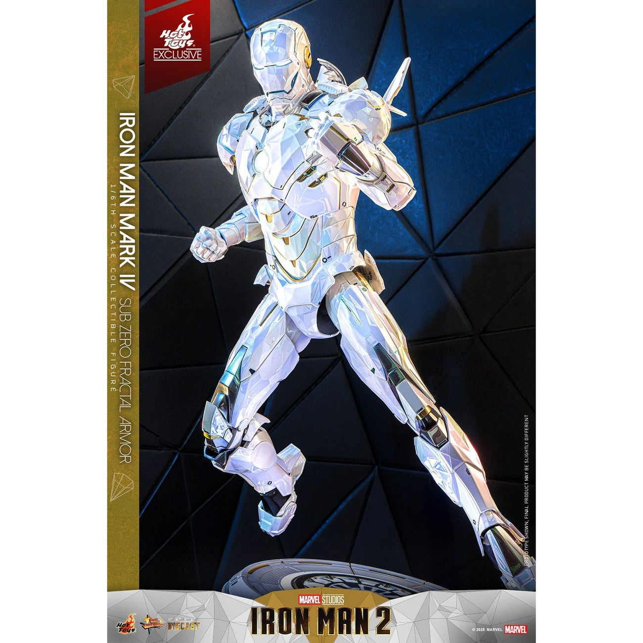 Imagen del producto Iron Man - Figura de acción Iron Man Mark IV Masterpiece 1:6 Exclusiva