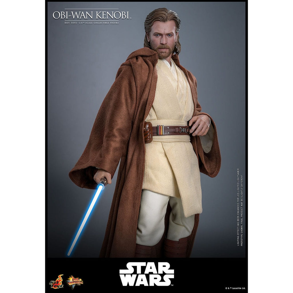 Imagen del producto Star Wars Episodio II: El ataque de los clones - Figura de acción Obi-Wan Kenobi 1:6
