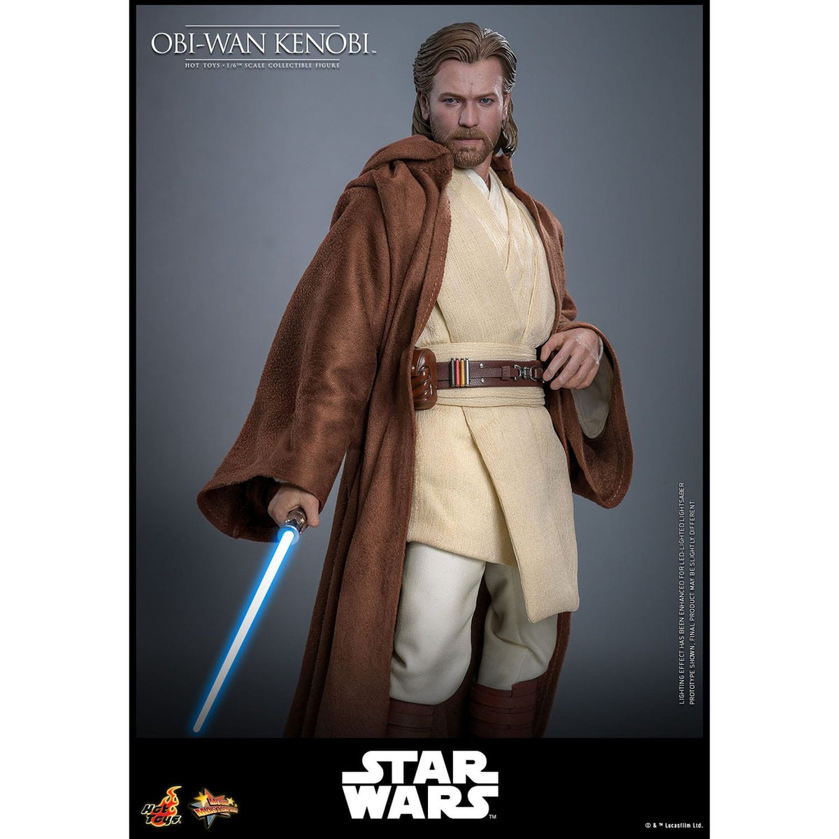Imagen del producto Star Wars Episodio II: El ataque de los clones - Figura de acción Obi-Wan Kenobi 1:6