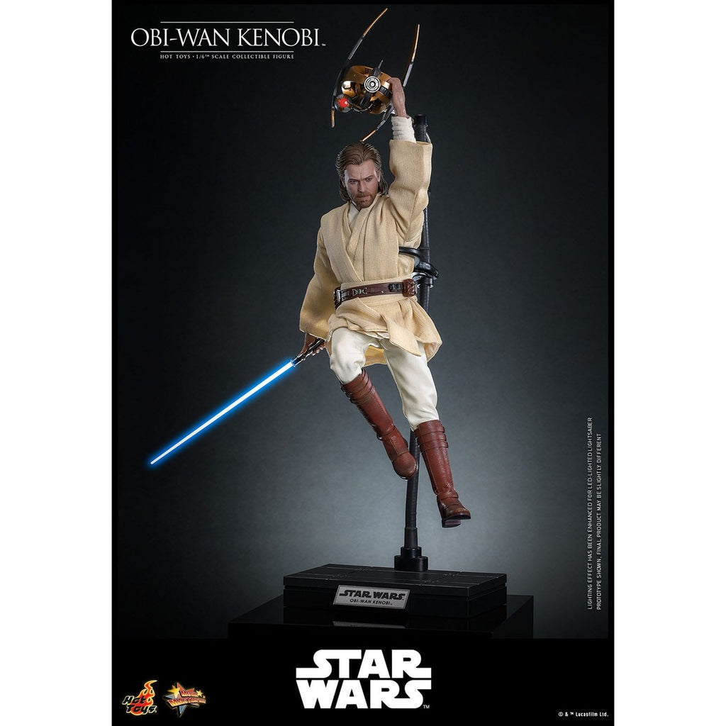 Imagen del producto Star Wars Episodio II: El ataque de los clones - Figura de acción Obi-Wan Kenobi 1:6