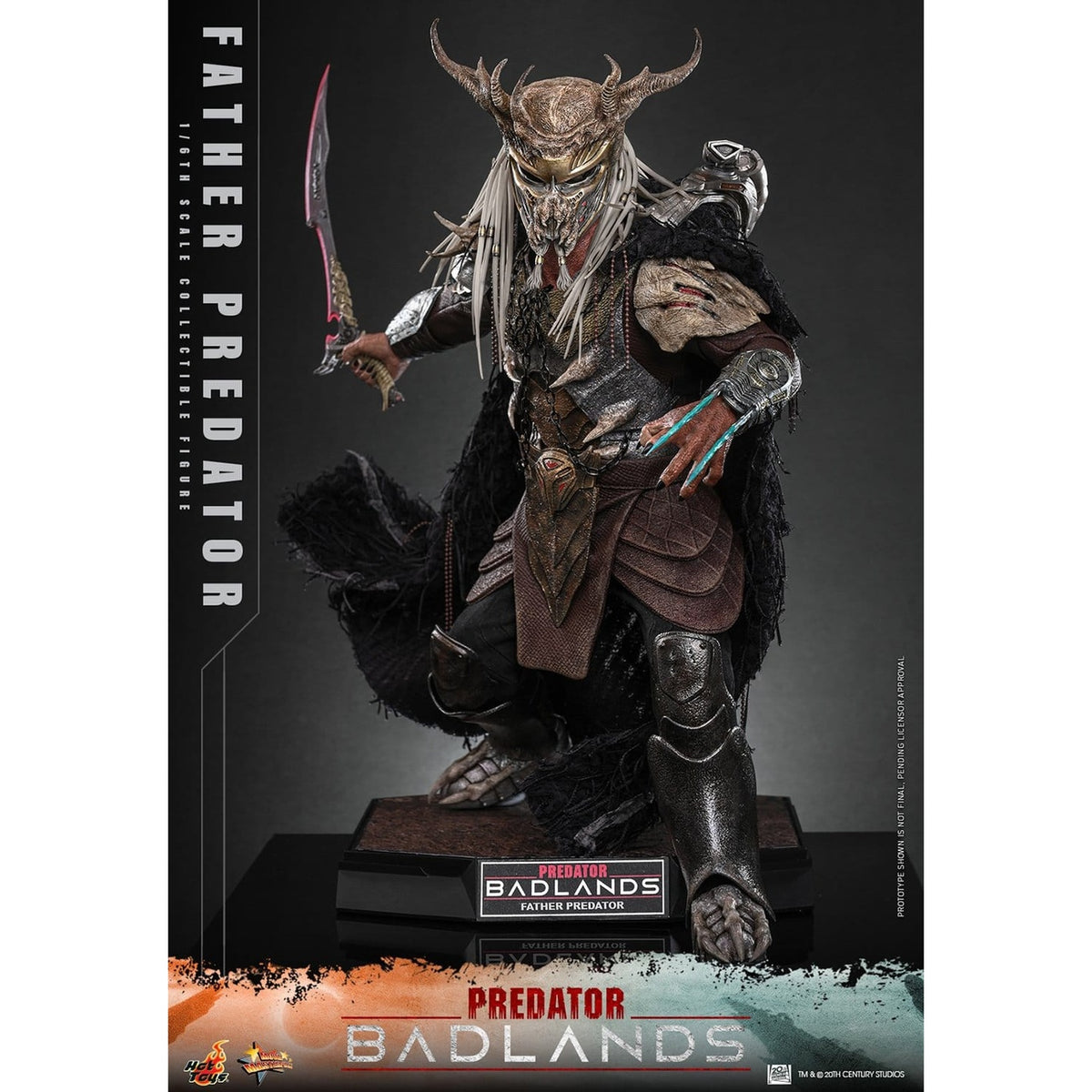 Imagen del producto Predator: Badlands - Figura de acción Njohrr Masterpiece 1:6