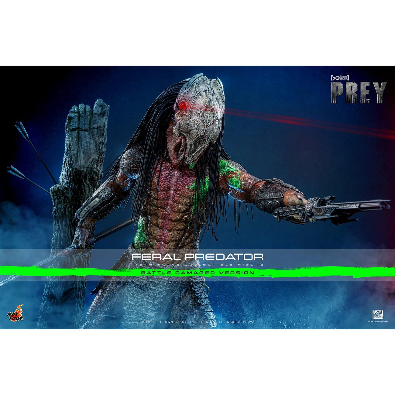 Imagen del producto Prey - Figura de acción Feral Predator 1:6 Versión Battle Damaged