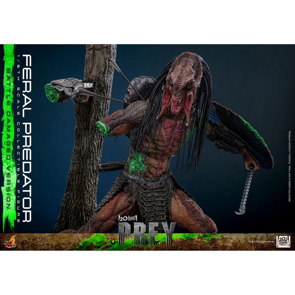 Imagen del producto Prey - Figura de acción Feral Predator 1:6 Versión Battle Damaged