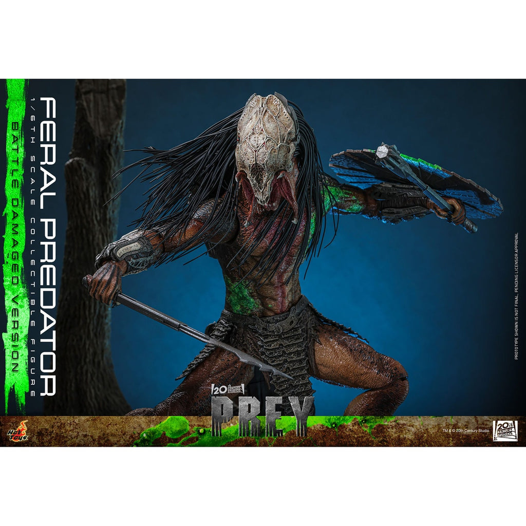Imagen del producto Prey - Figura de acción Feral Predator 1:6 Versión Battle Damaged