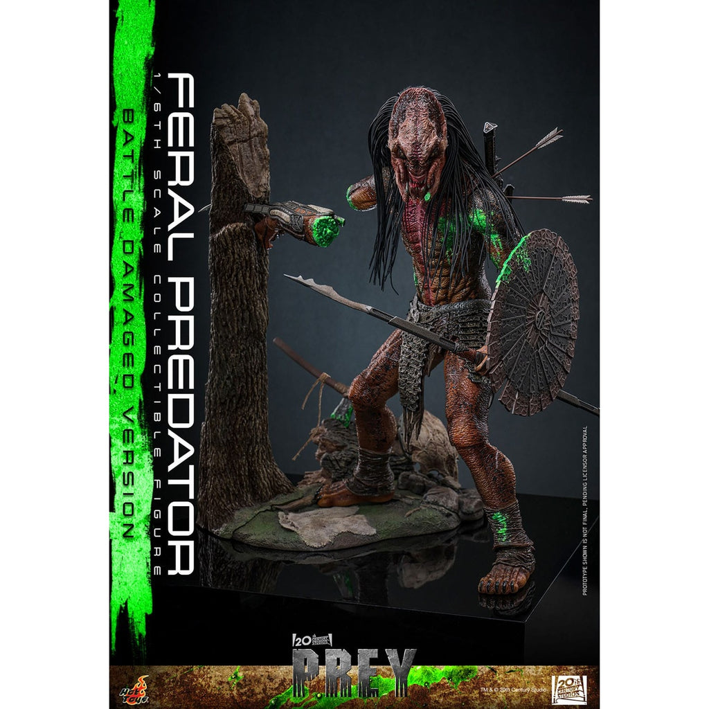 Imagen del producto Prey - Figura de acción Feral Predator 1:6 Versión Battle Damaged