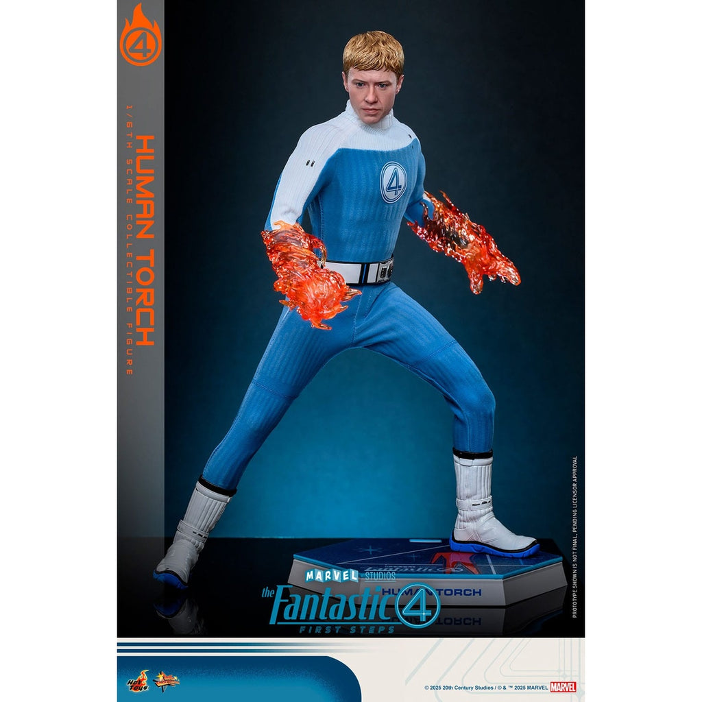 Imagen del producto Los Cuatro Fantásticos: First Steps - Figura de Acción Human Torch Masterpiece 1:6