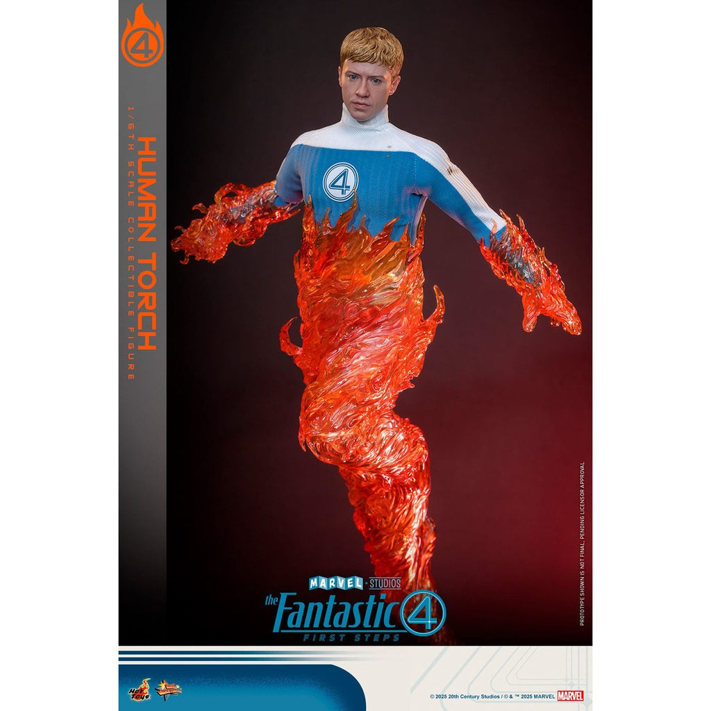 Imagen del producto Los Cuatro Fantásticos: First Steps - Figura de Acción Human Torch Masterpiece 1:6