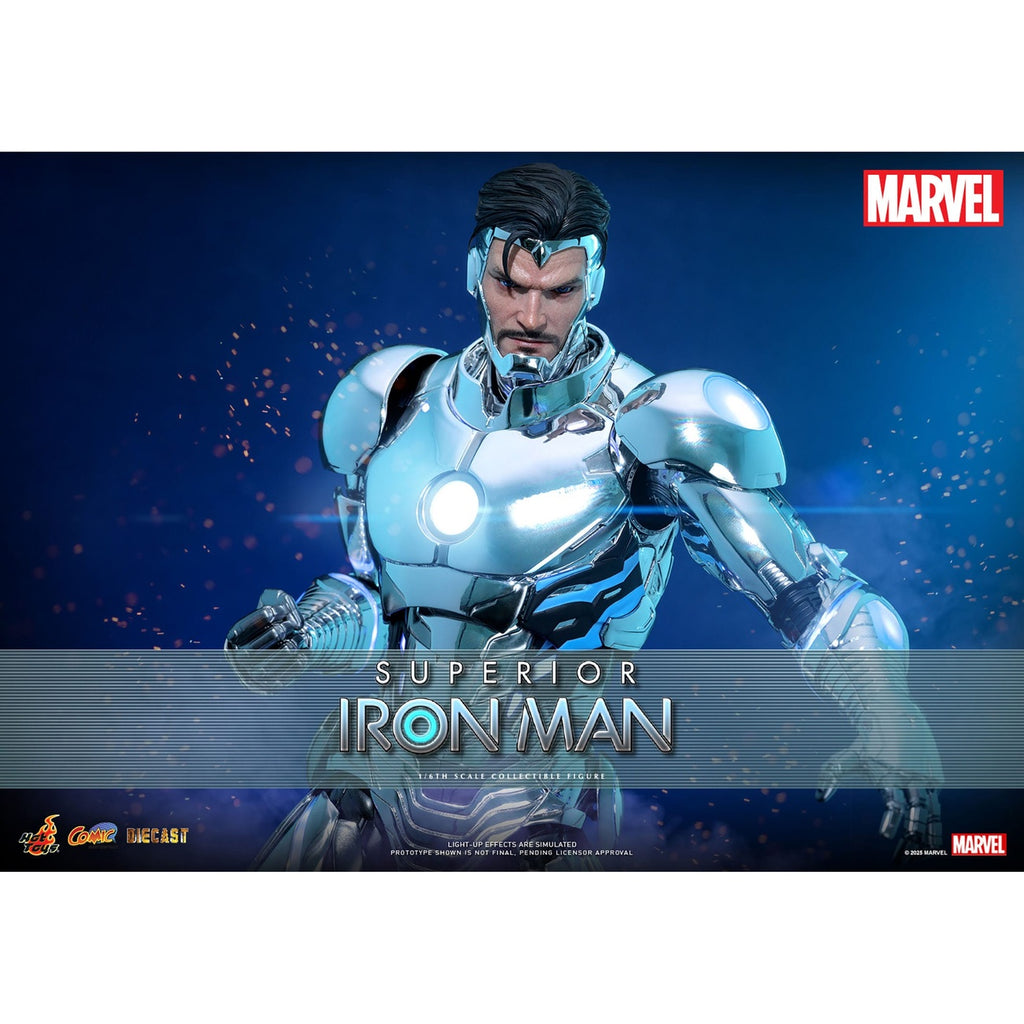 Imagen del producto Marvel Comic - Figura de acción Superior Iron Man Masterpiece 1:6