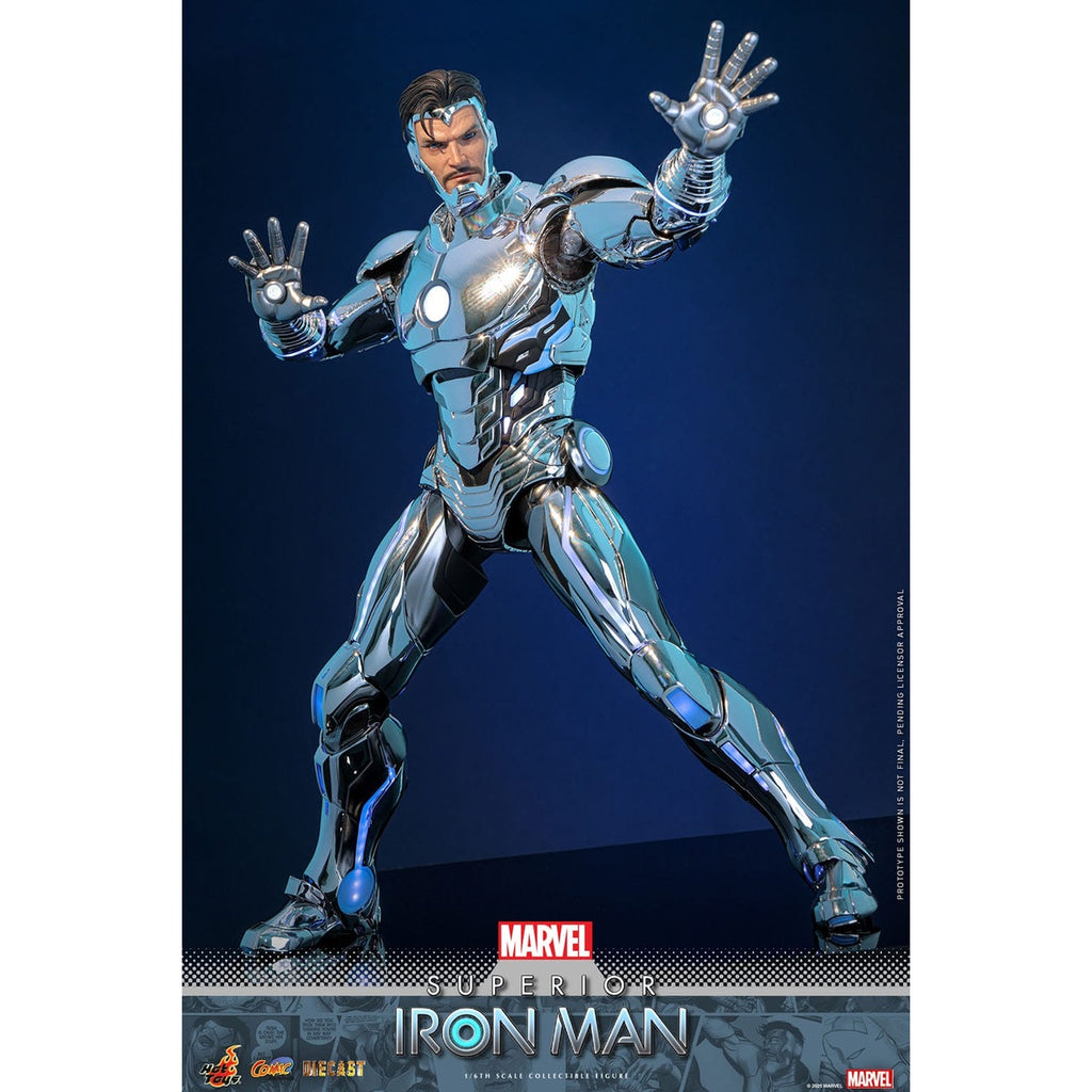 Imagen del producto Marvel Comic - Figura de acción Superior Iron Man Masterpiece 1:6
