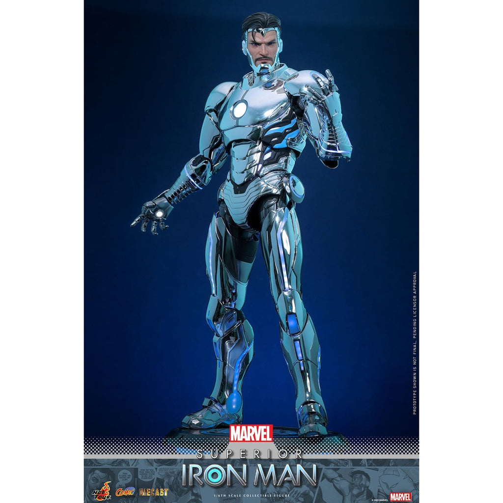 Imagen del producto Marvel Comic - Figura de acción Superior Iron Man Masterpiece 1:6