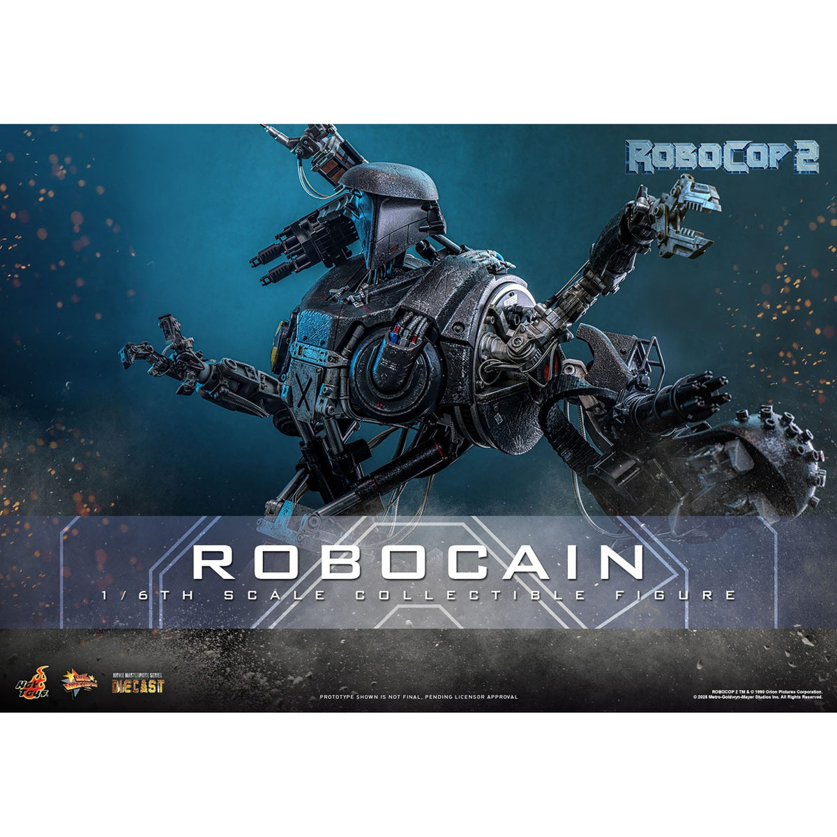Imagen del producto RoboCop 2 - RoboCain figura de acción Masterpiece 1:6