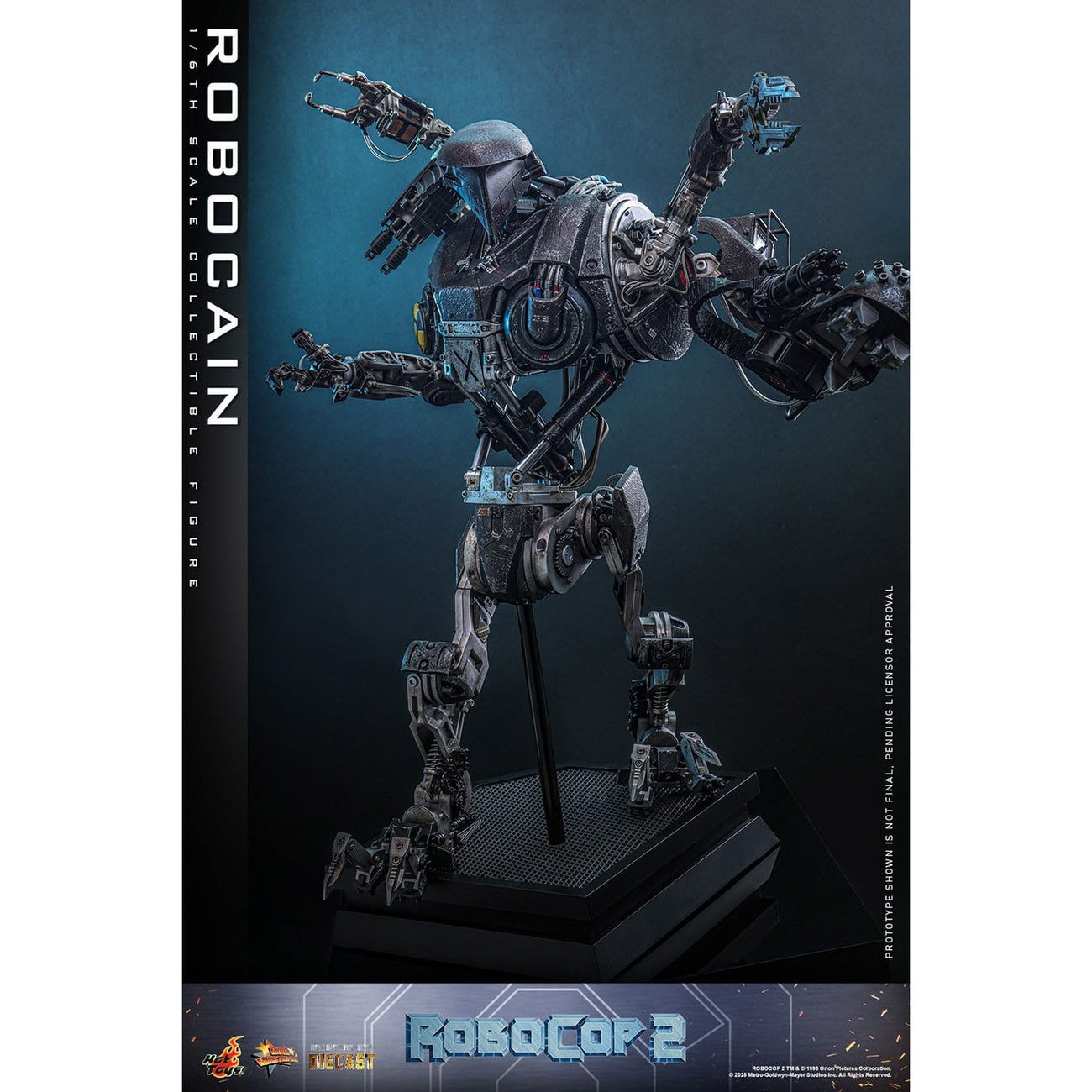 Imagen del producto RoboCop 2 - RoboCain figura de acción Masterpiece 1:6