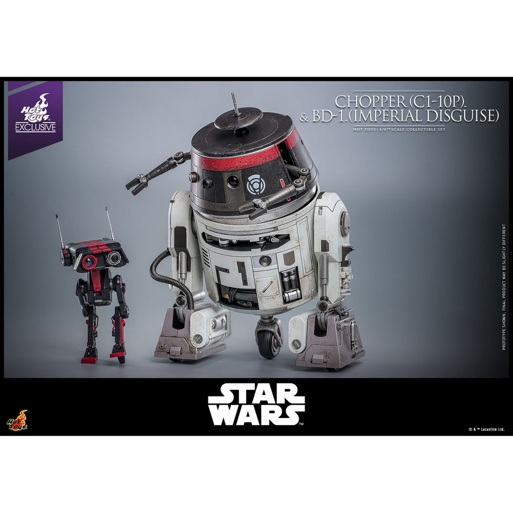 Imagen del producto Star Wars - Set de figuras de acción Chopper y BD-1