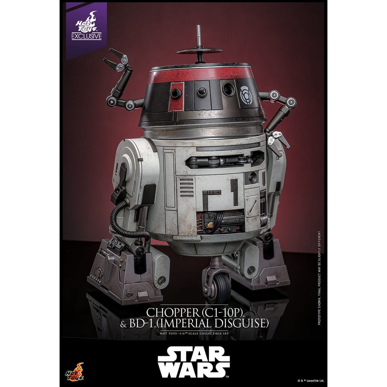 Imagen del producto Star Wars - Set de figuras de acción Chopper y BD-1