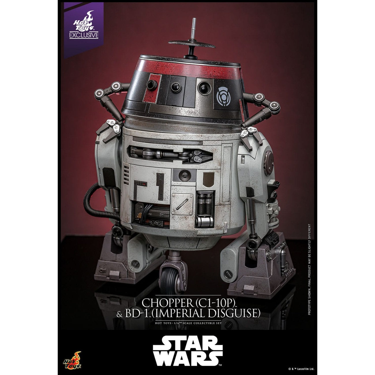 Imagen del producto Star Wars - Set de figuras de acción Chopper y BD-1