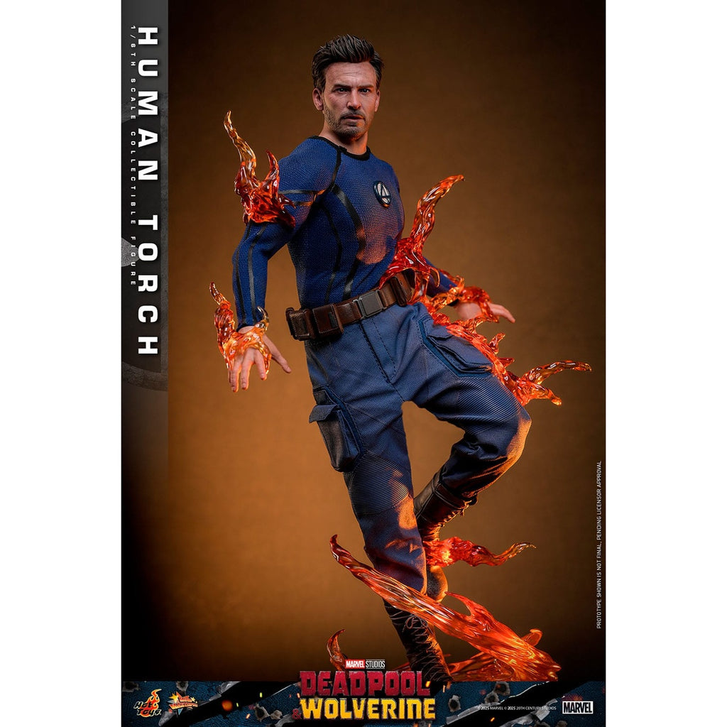 Imagen del producto Deadpool & Wolverine - Figura de acción Human Torch Masterpiece 1:6