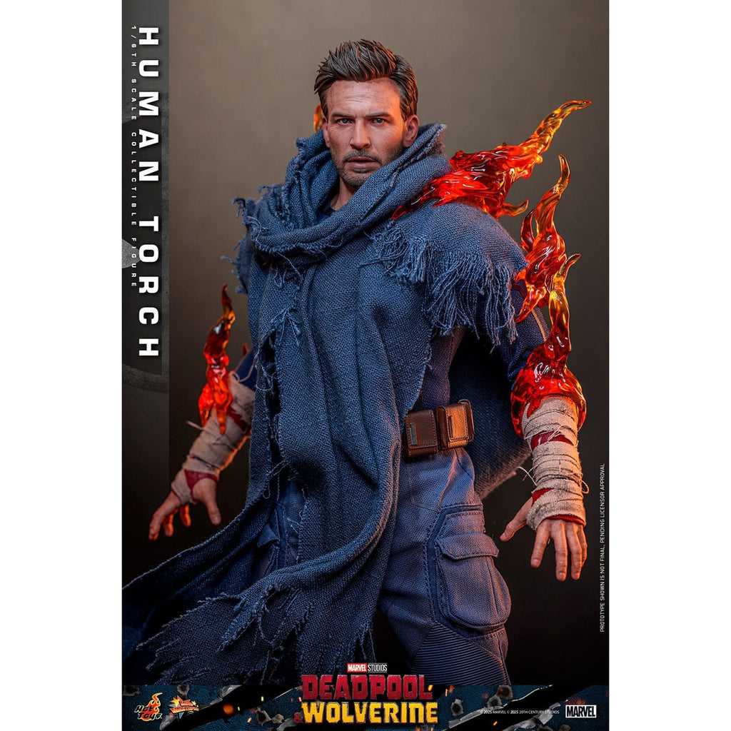 Imagen del producto Deadpool & Wolverine - Figura de acción Human Torch Masterpiece 1:6