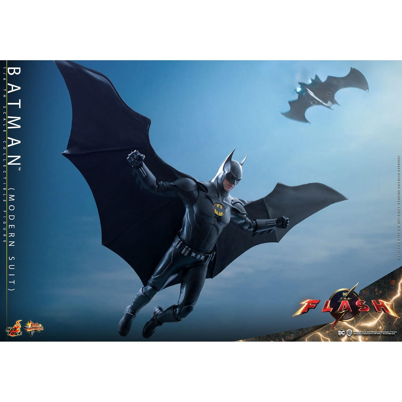 Imagen del producto DC Comics: The Flash – Batman (Traje moderno) figura de acción Masterpiece 1:6