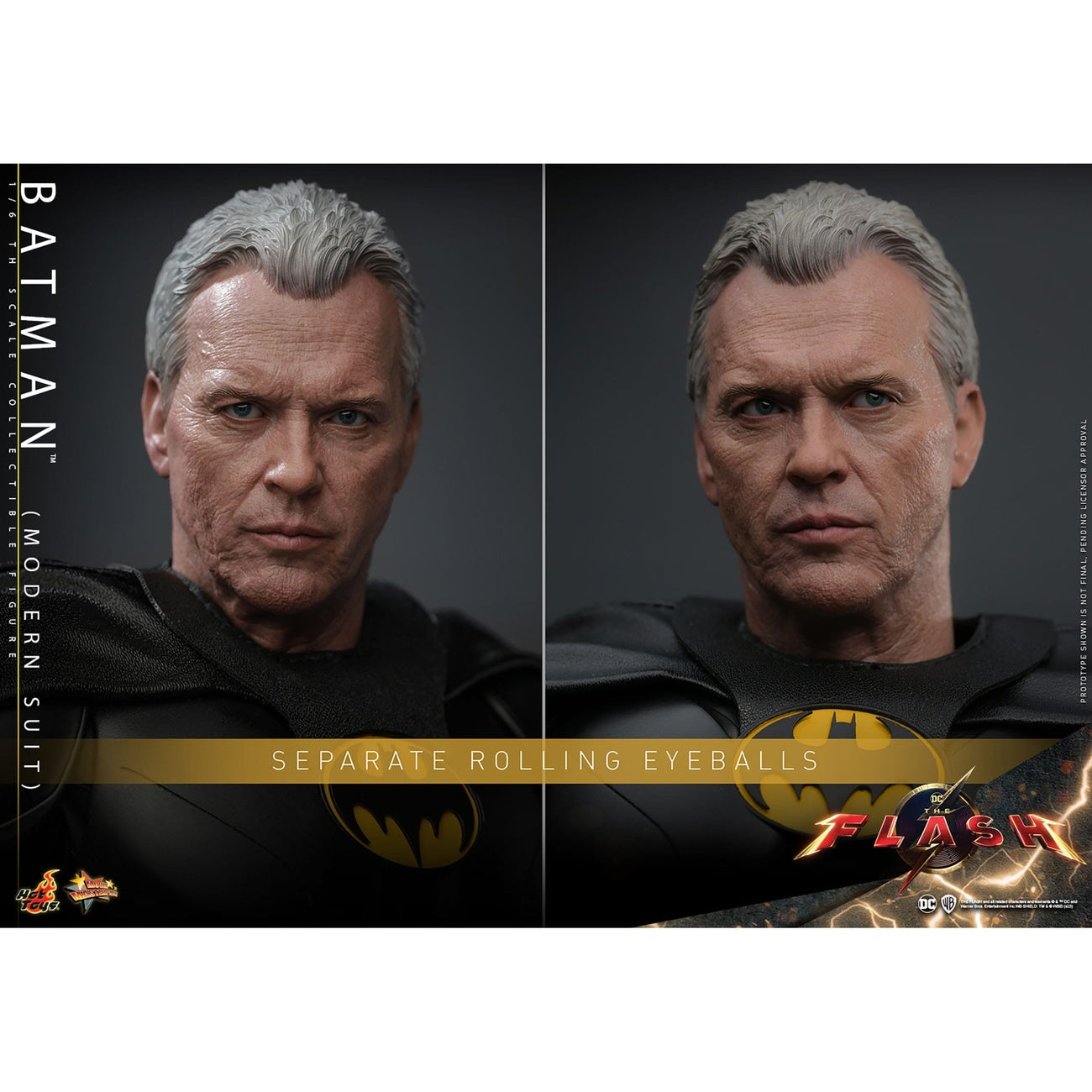 Imagen del producto DC Comics: The Flash – Batman (Traje moderno) figura de acción Masterpiece 1:6