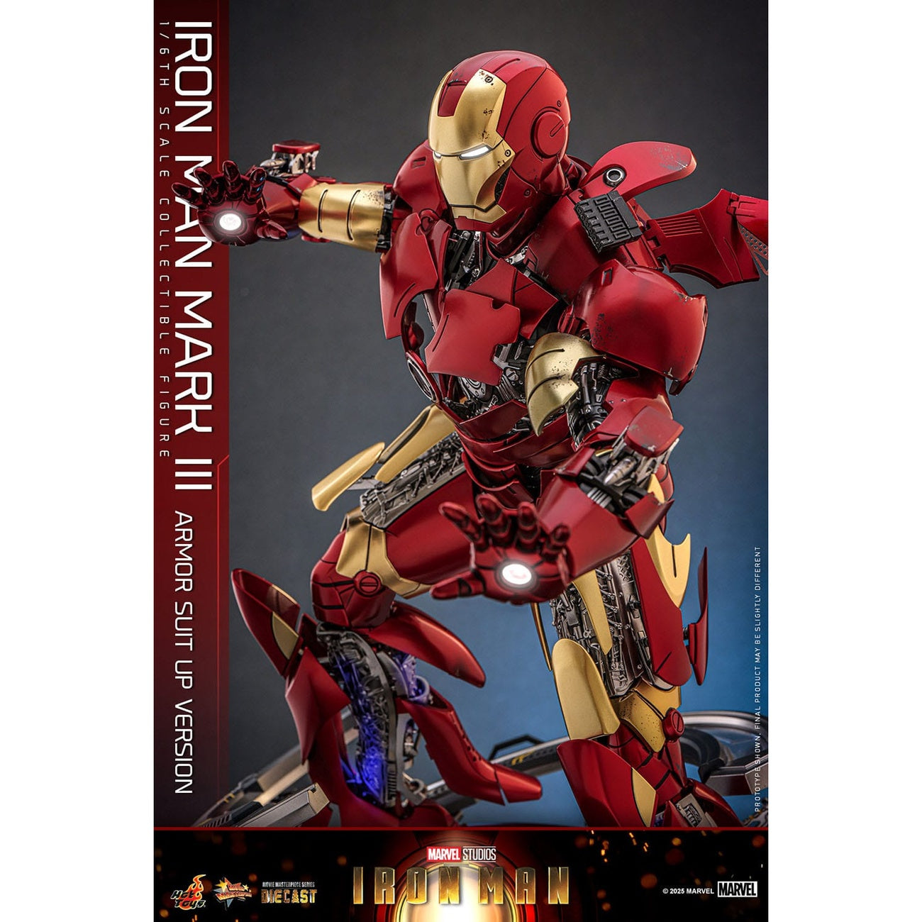 Product image Iron Man Mark III (Armor Suit Up Version) Masterpiece 1:6 Action Figure - Iron Man