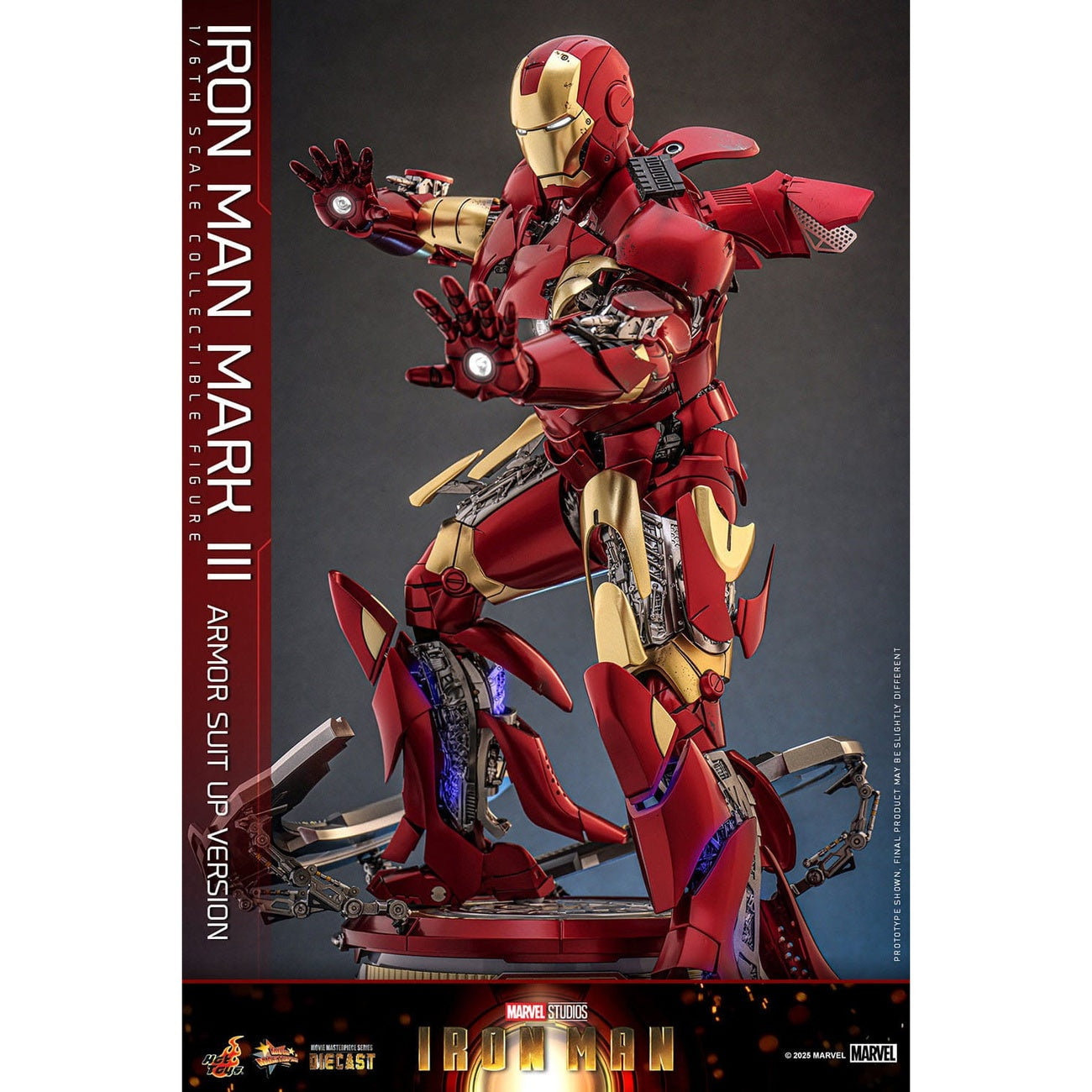 Product image Iron Man Mark III (Armor Suit Up Version) Masterpiece 1:6 Action Figure - Iron Man