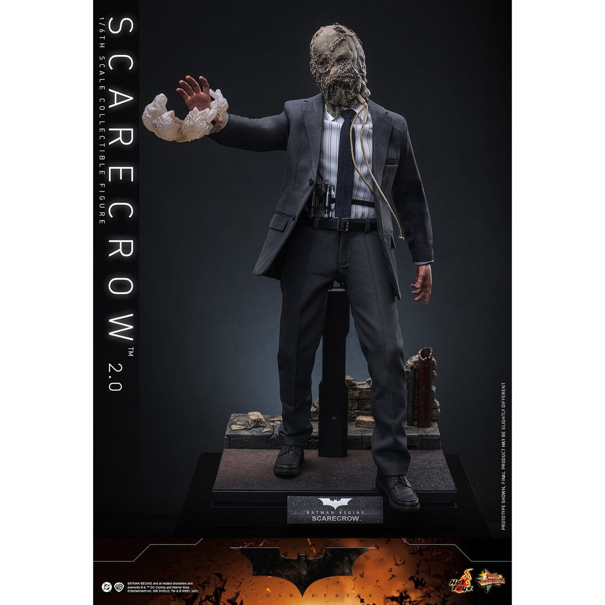 Imagen del producto Batman Begins - Figura de acción Scarecrow Masterpiece 1:6