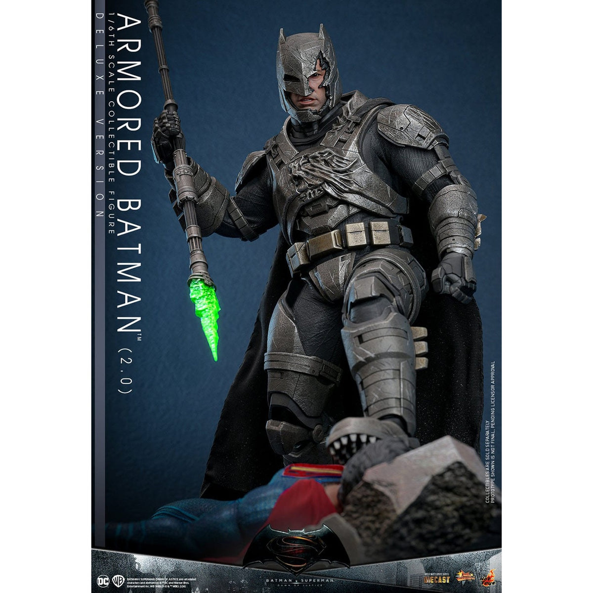 Product image Batman v Superman: Dawn of Justice – Armored Batman Masterpiece Action Figure 1:6 Armored Batman Deluxe Version
