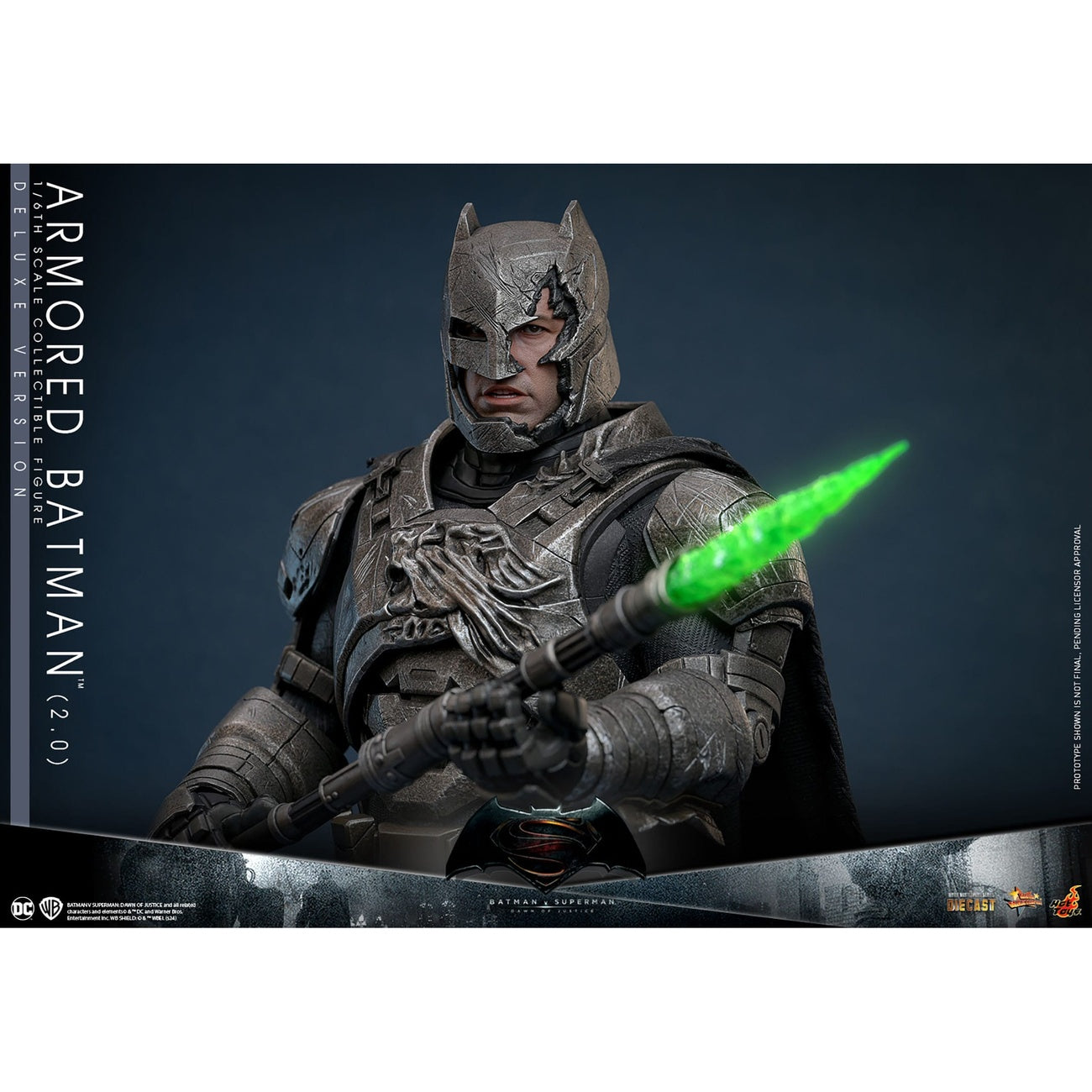 Product image Batman v Superman: Dawn of Justice – Armored Batman Masterpiece Action Figure 1:6 Armored Batman Deluxe Version