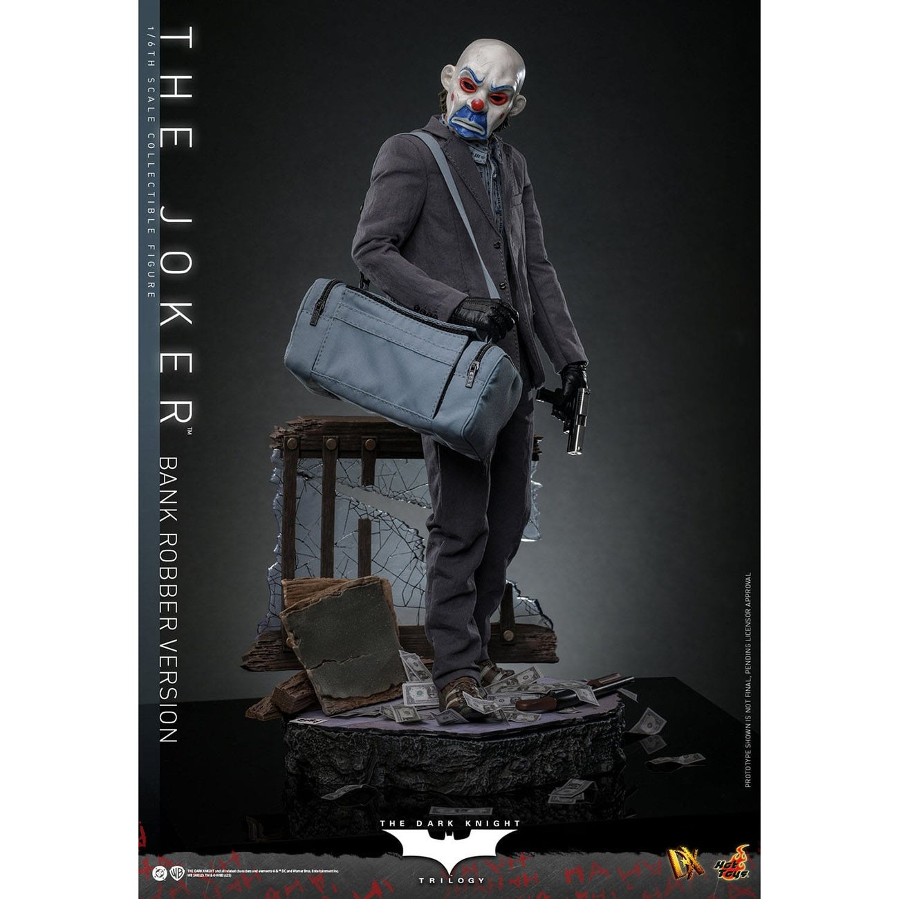 Product image The Dark Knight - The Joker Action Figure 1:6 Bank Robber Version