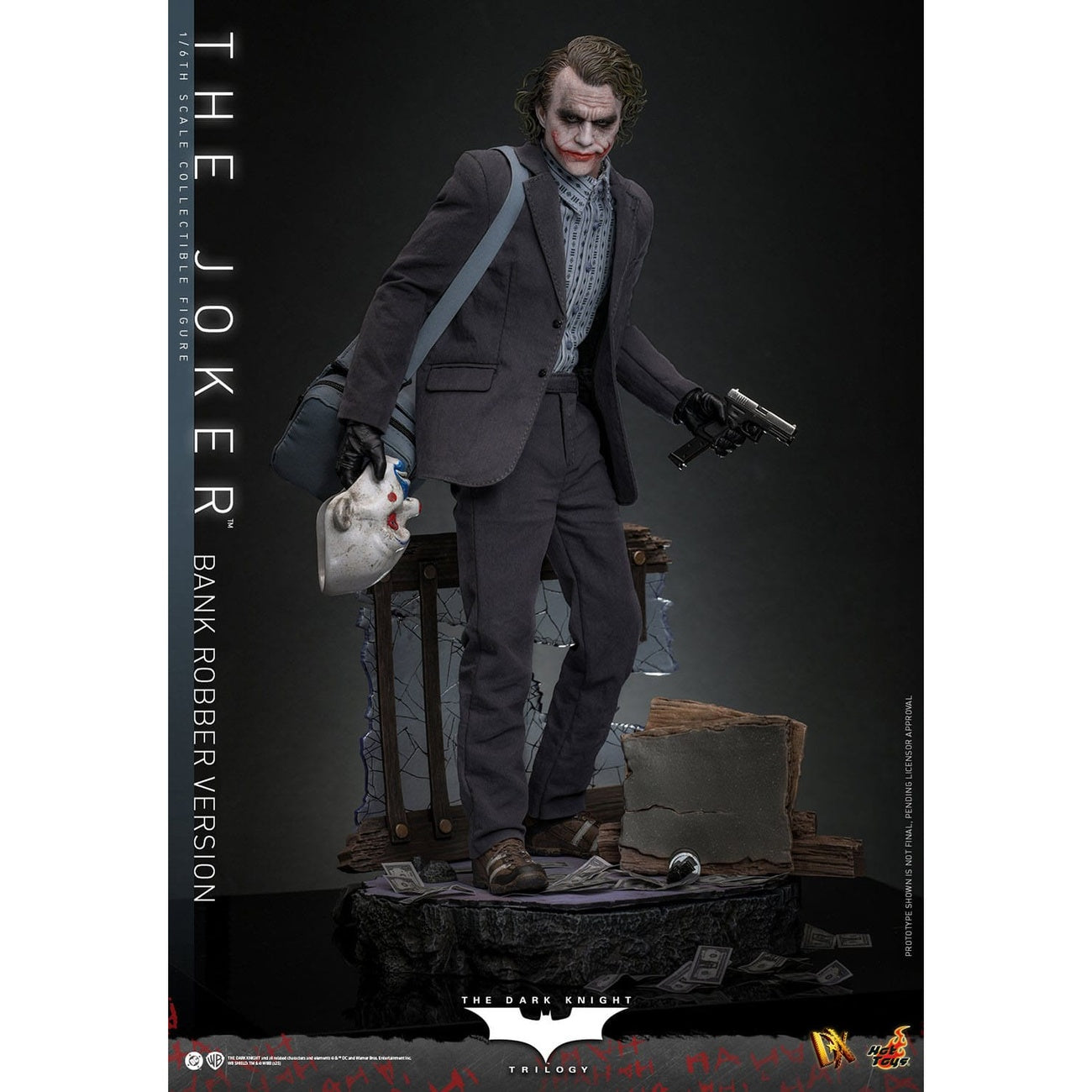 Product image The Dark Knight - The Joker Action Figure 1:6 Bank Robber Version