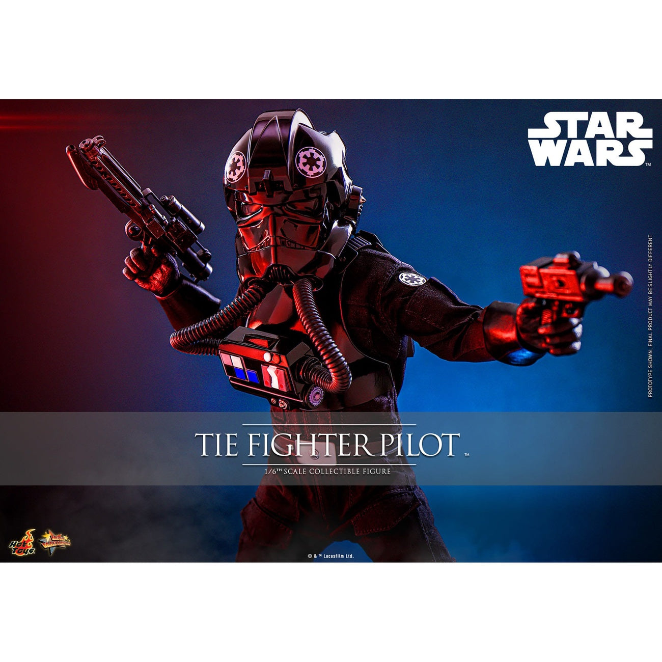 Imagen del producto Star Wars - Figura de acción Masterpiece Piloto de TIE Fighter 1:6