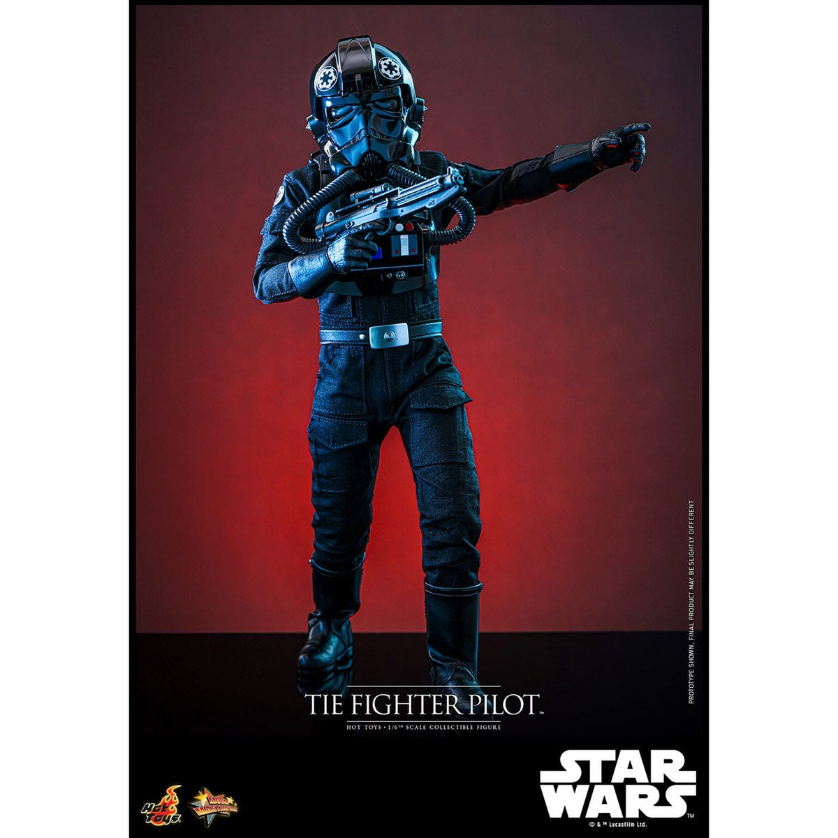 Imagen del producto Star Wars - Figura de acción Masterpiece Piloto de TIE Fighter 1:6