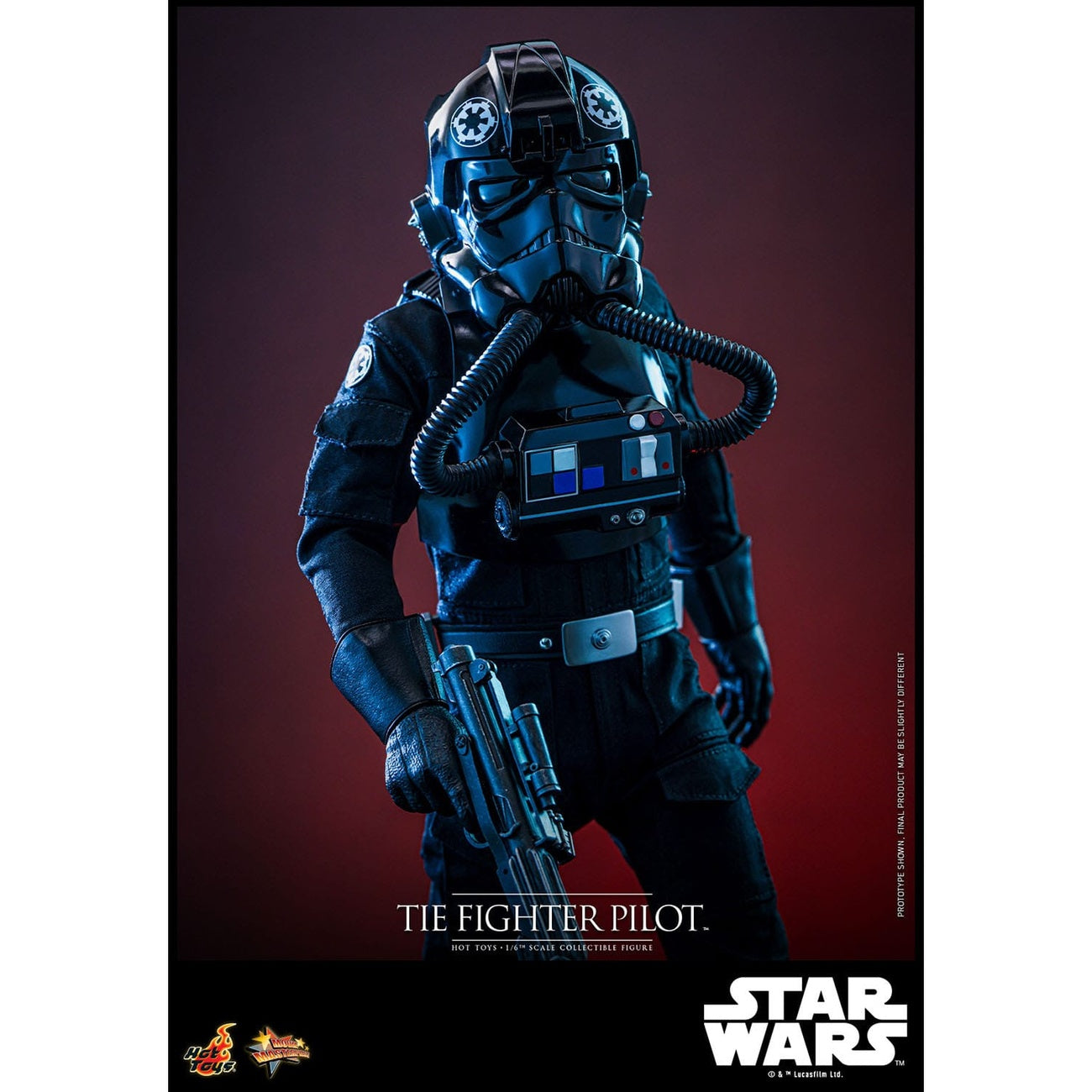 Imagen del producto Star Wars - Figura de acción Masterpiece Piloto de TIE Fighter 1:6