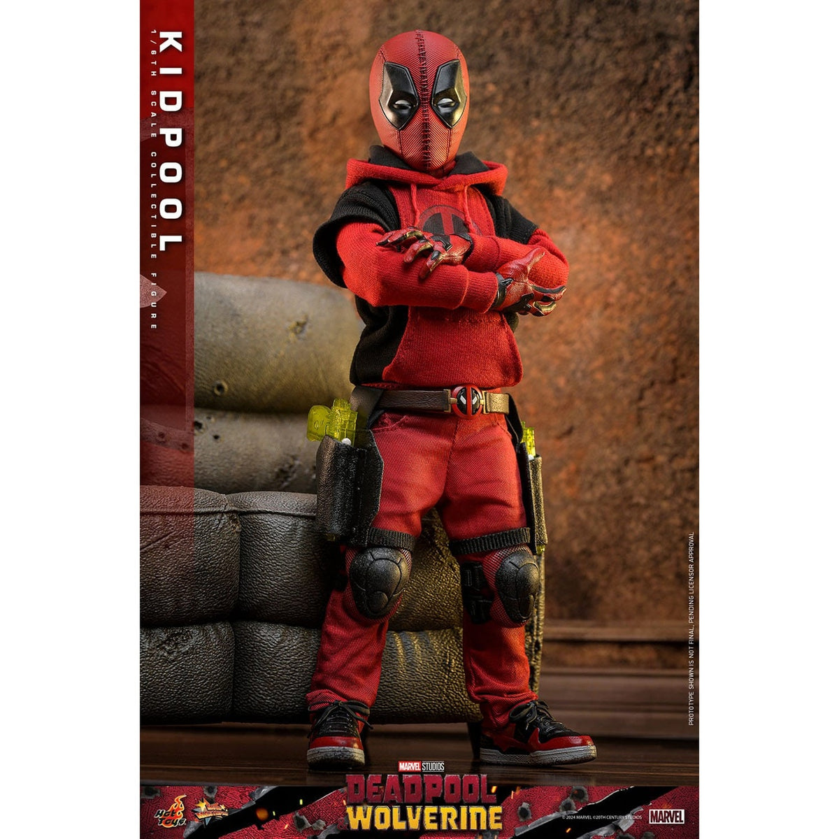 Imagen del producto Deadpool & Wolverine - Figura de acción Kidpool Masterpiece 1:6