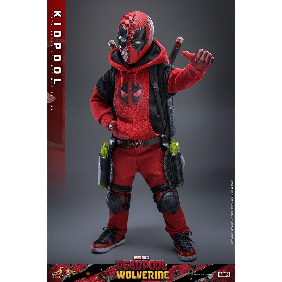 Imagen del producto Deadpool & Wolverine - Figura de acción Kidpool Masterpiece 1:6