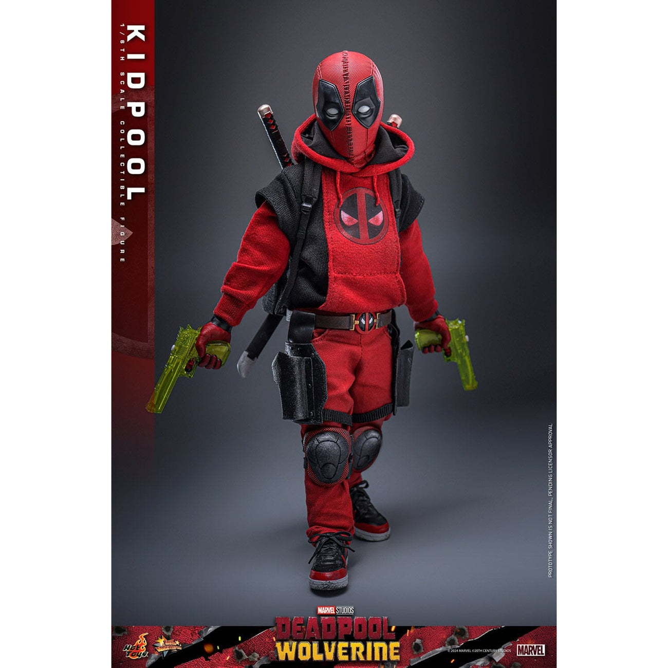 Imagen del producto Deadpool & Wolverine - Figura de acción Kidpool Masterpiece 1:6