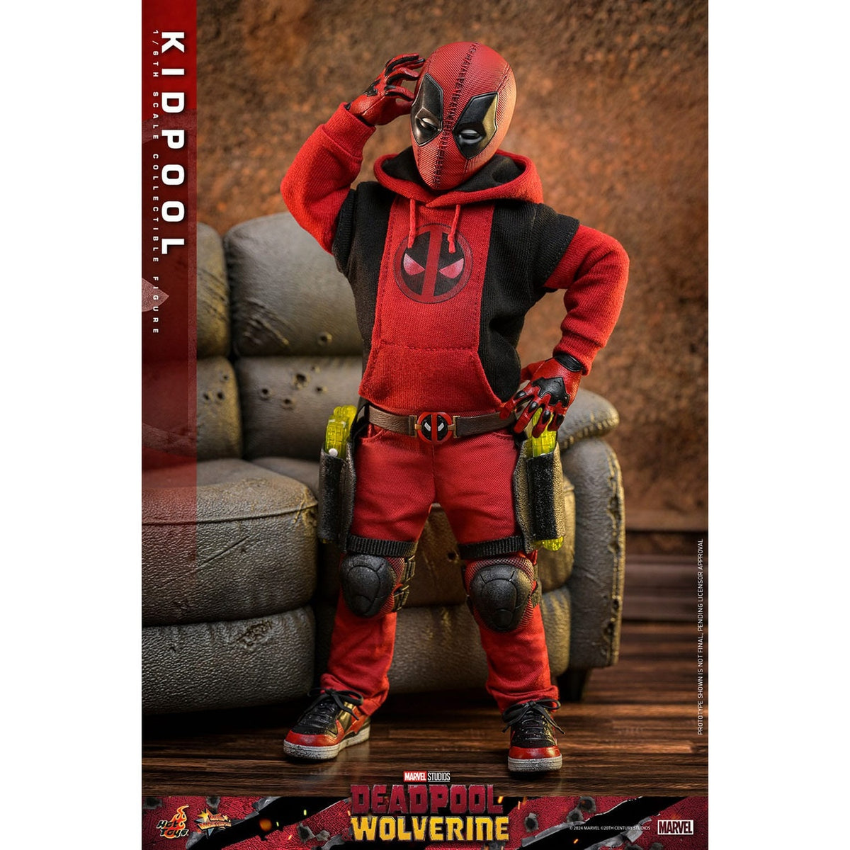 Imagen del producto Deadpool & Wolverine - Figura de acción Kidpool Masterpiece 1:6