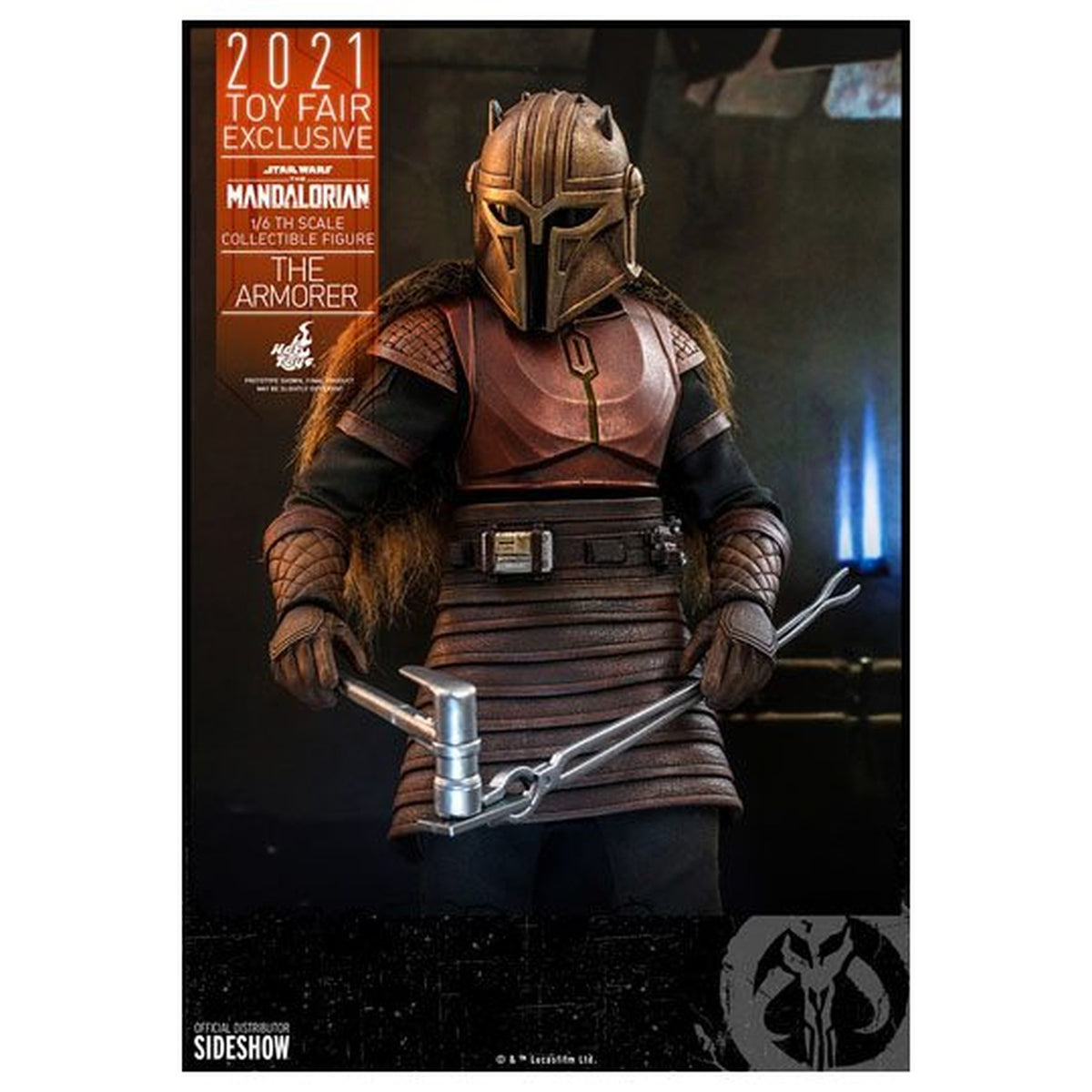 Imagen del producto Star Wars The Mandalorian - Figura de acción The Armorer 1:6 Toy Fair Exclusive 2021
