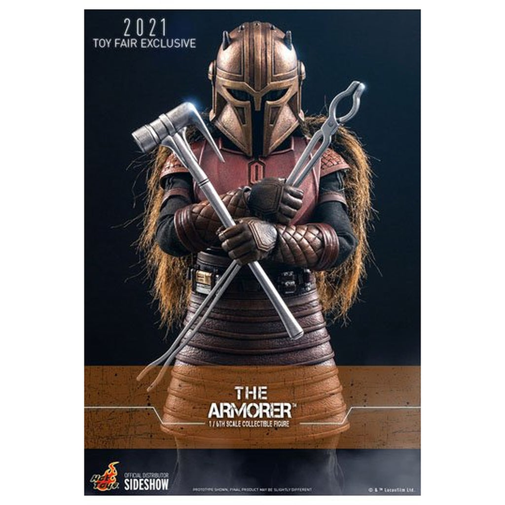Imagen del producto Star Wars The Mandalorian - Figura de acción The Armorer 1:6 Toy Fair Exclusive 2021