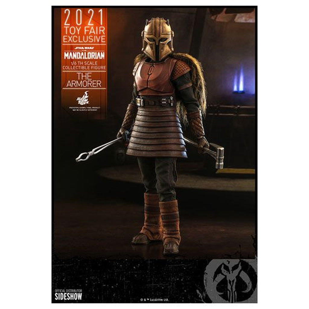 Imagen del producto Star Wars The Mandalorian - Figura de acción The Armorer 1:6 Toy Fair Exclusive 2021
