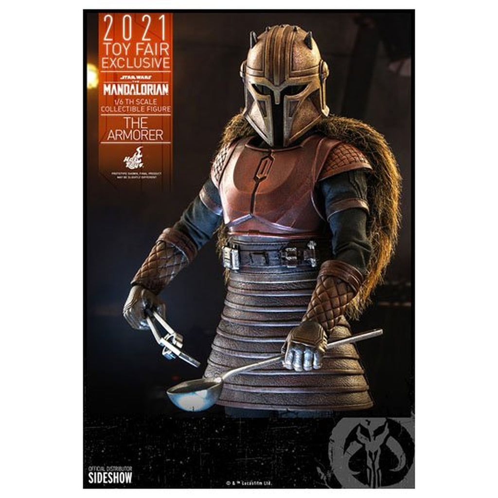 Imagen del producto Star Wars The Mandalorian - Figura de acción The Armorer 1:6 Toy Fair Exclusive 2021