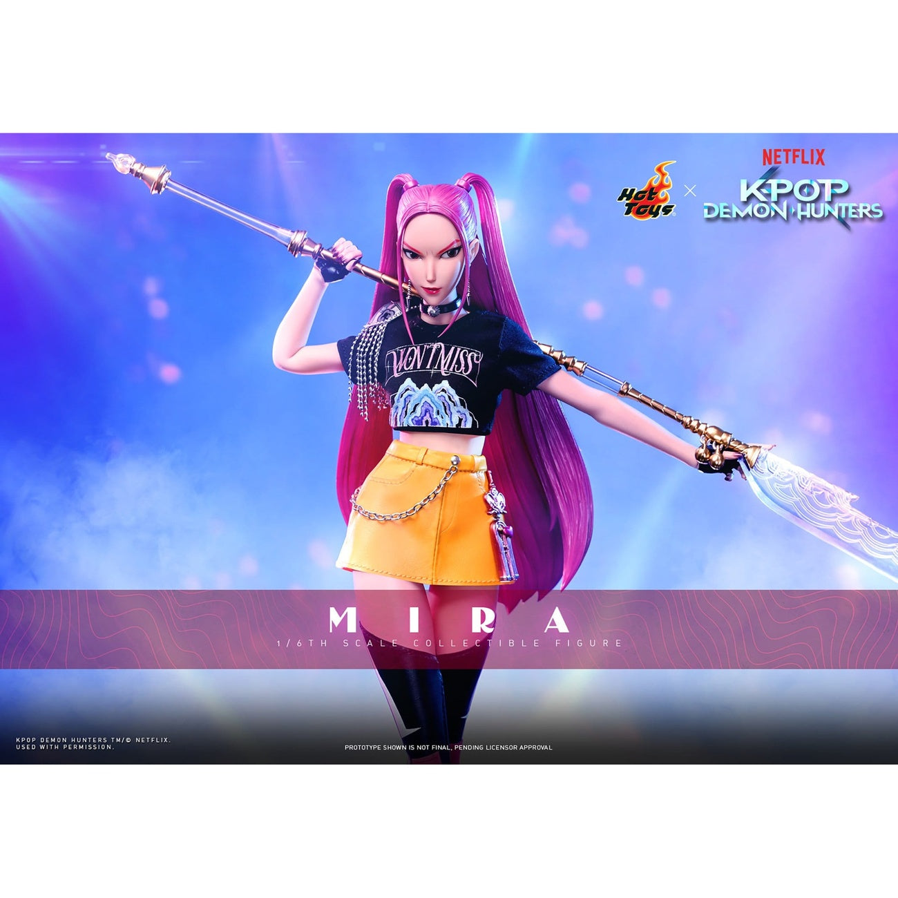 Imagen del producto KPop Demon Hunters - Figura de acción Mira 1:6