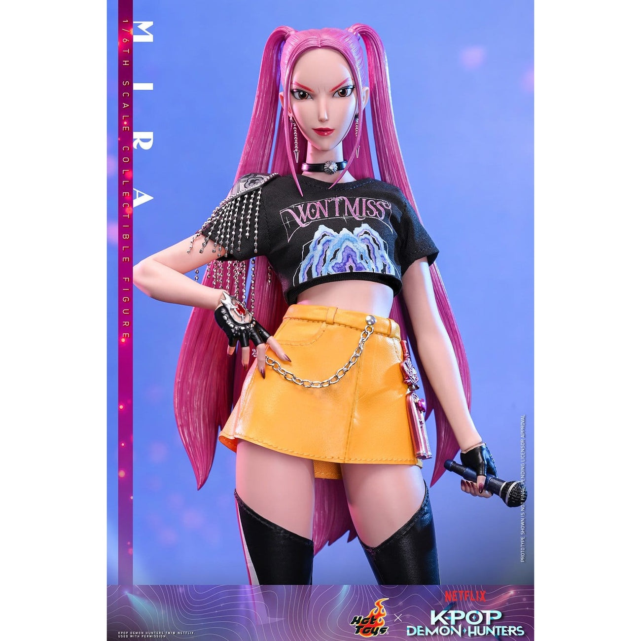 Imagen del producto KPop Demon Hunters - Figura de acción Mira 1:6