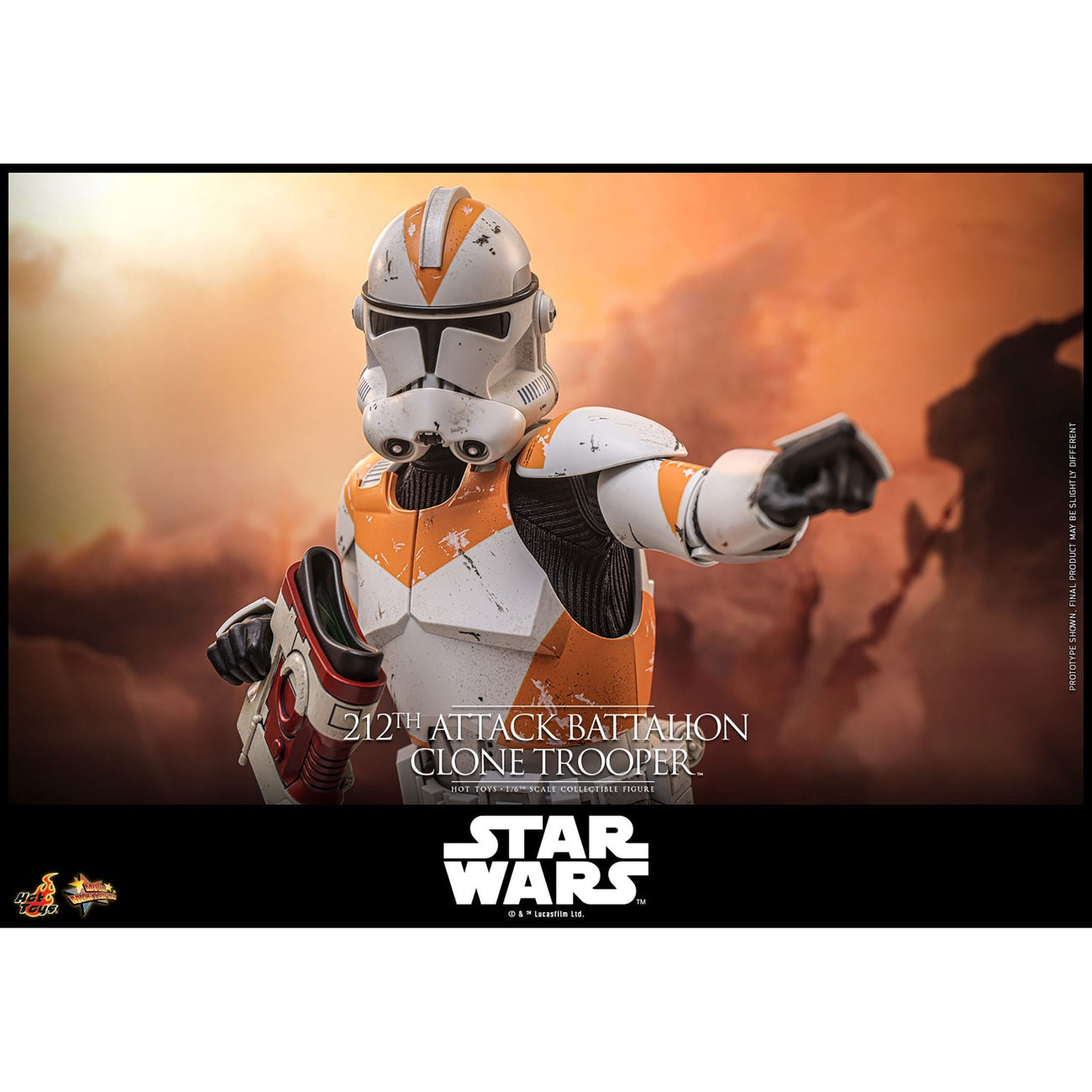 Product image Star Wars: The Clone Wars – 212th Attack Battalion Clone Trooper Action Figure 1:6